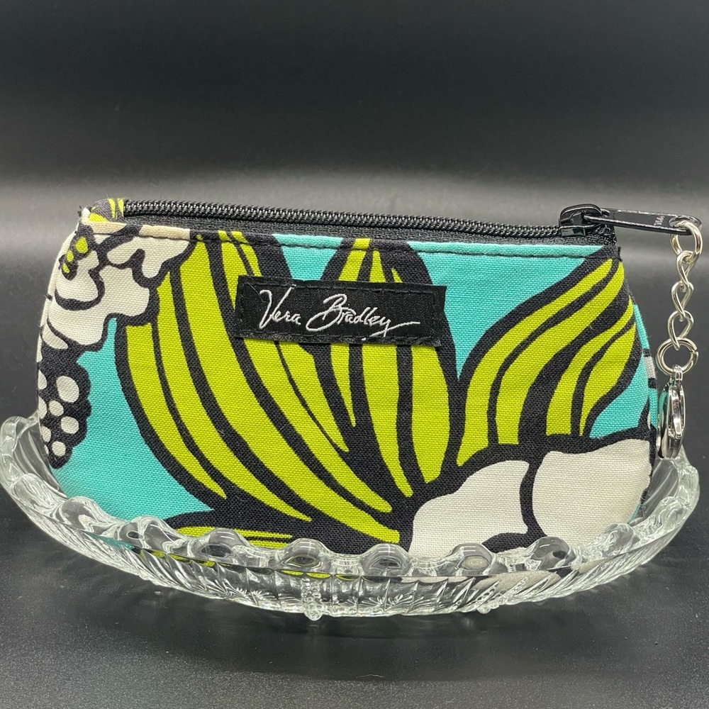 New - Vera Bradley clip zip ID coin purse